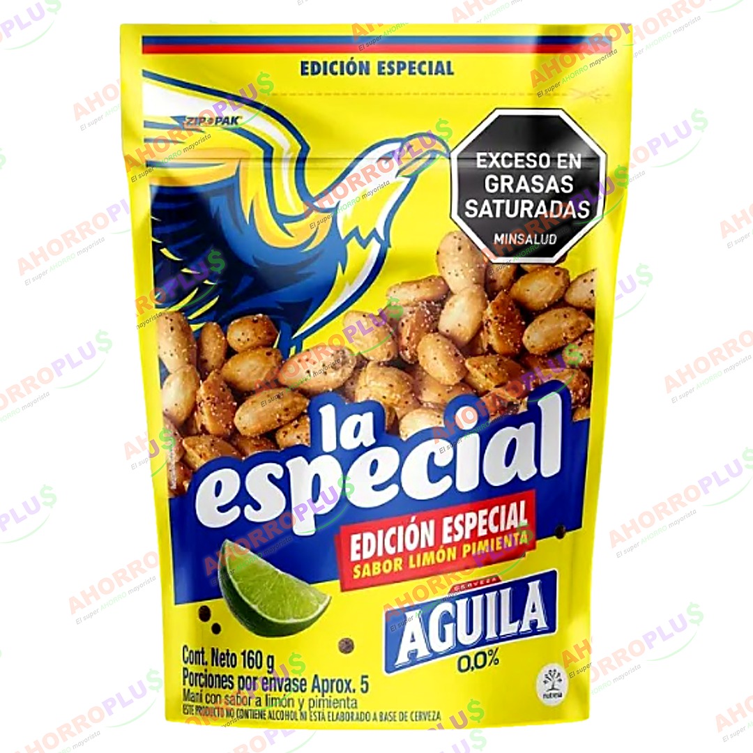 1065-MANI-LA-ESPECIAL-EDI-AGUILA-160GR-CJ-16 - Mayorista AhorroPlus Mayorista AhorroPlus