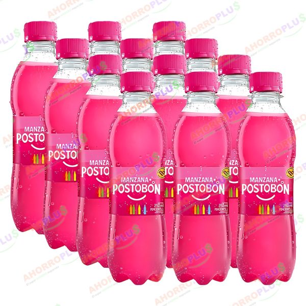 GASEOSA MINI MANZANA 250ML POSTOB *12