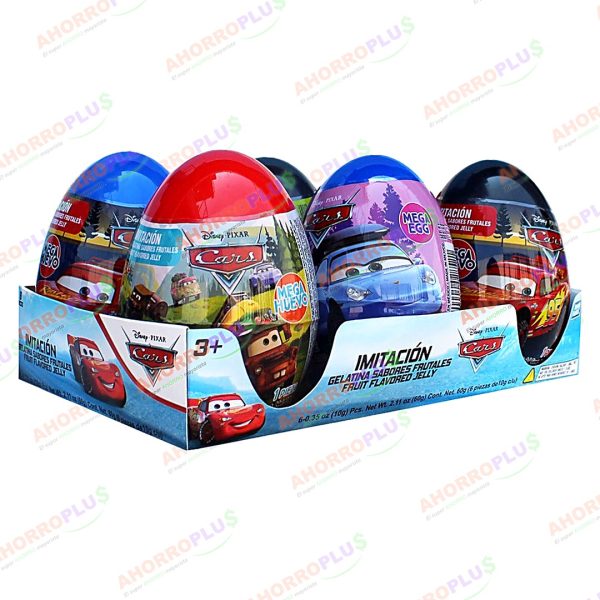 MEGA HUEVO CARS UNIDAD