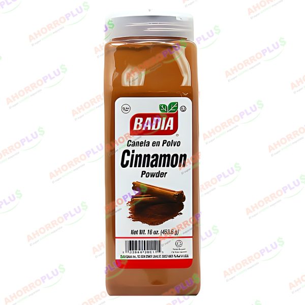 BADIA CANELA EN POLVO CINNAMON 453.6GR*6