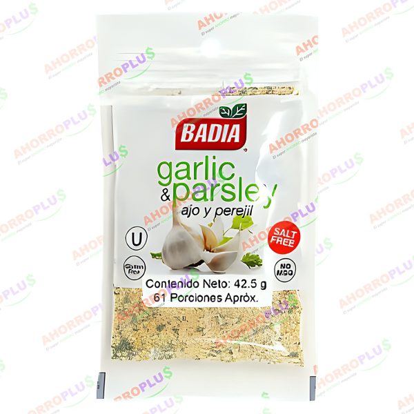 BADIA GARLIC & PARSLEY BOL 42.5GR CJ*12