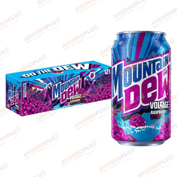 MOUNTAIN DEW VOLTAGE RASPBERRY *355ML