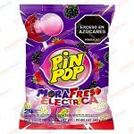 CHUPETA PIN POP GIGANTE MORA FRESA ELECTRICA *24 CJ*16