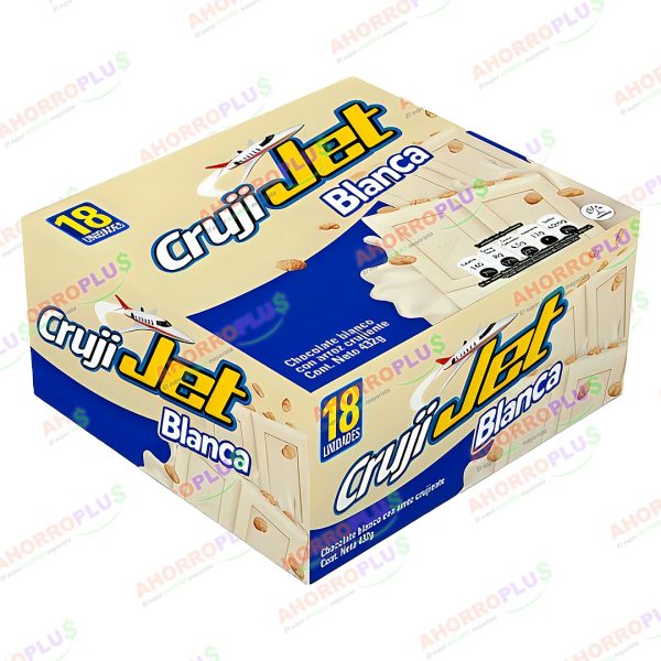 JET BLANCA CRUJI*18 UNID 24GR CJ*24
