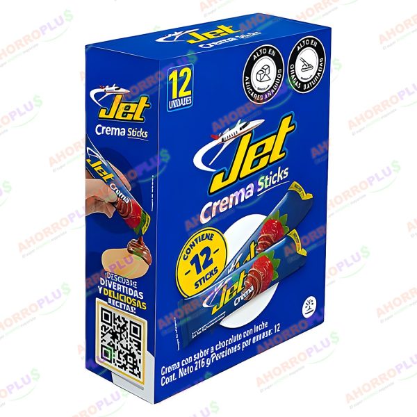 JET CREMA STICKS*12 UNID CJ*8