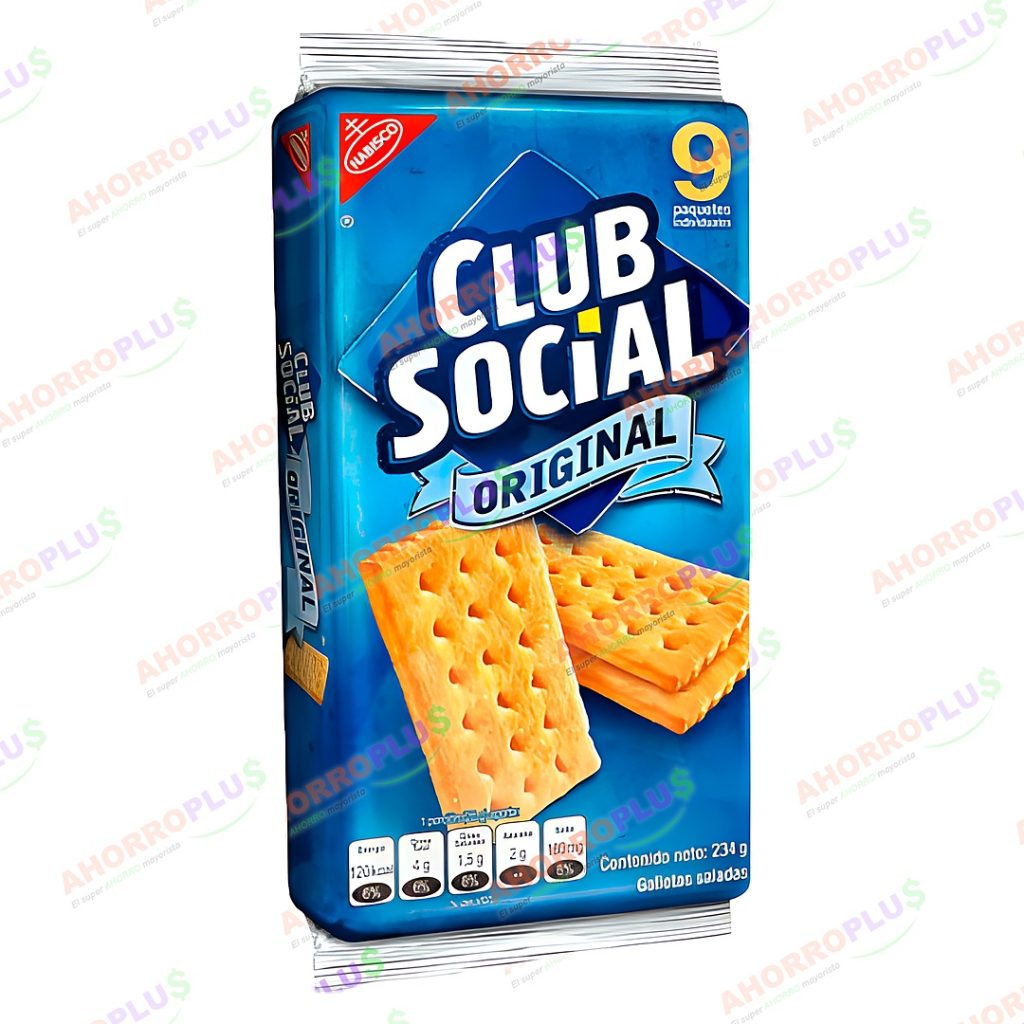 GALLETA CLUB SOCIAL S ORIGINAL CJ24   Mayorista AhorroPlus